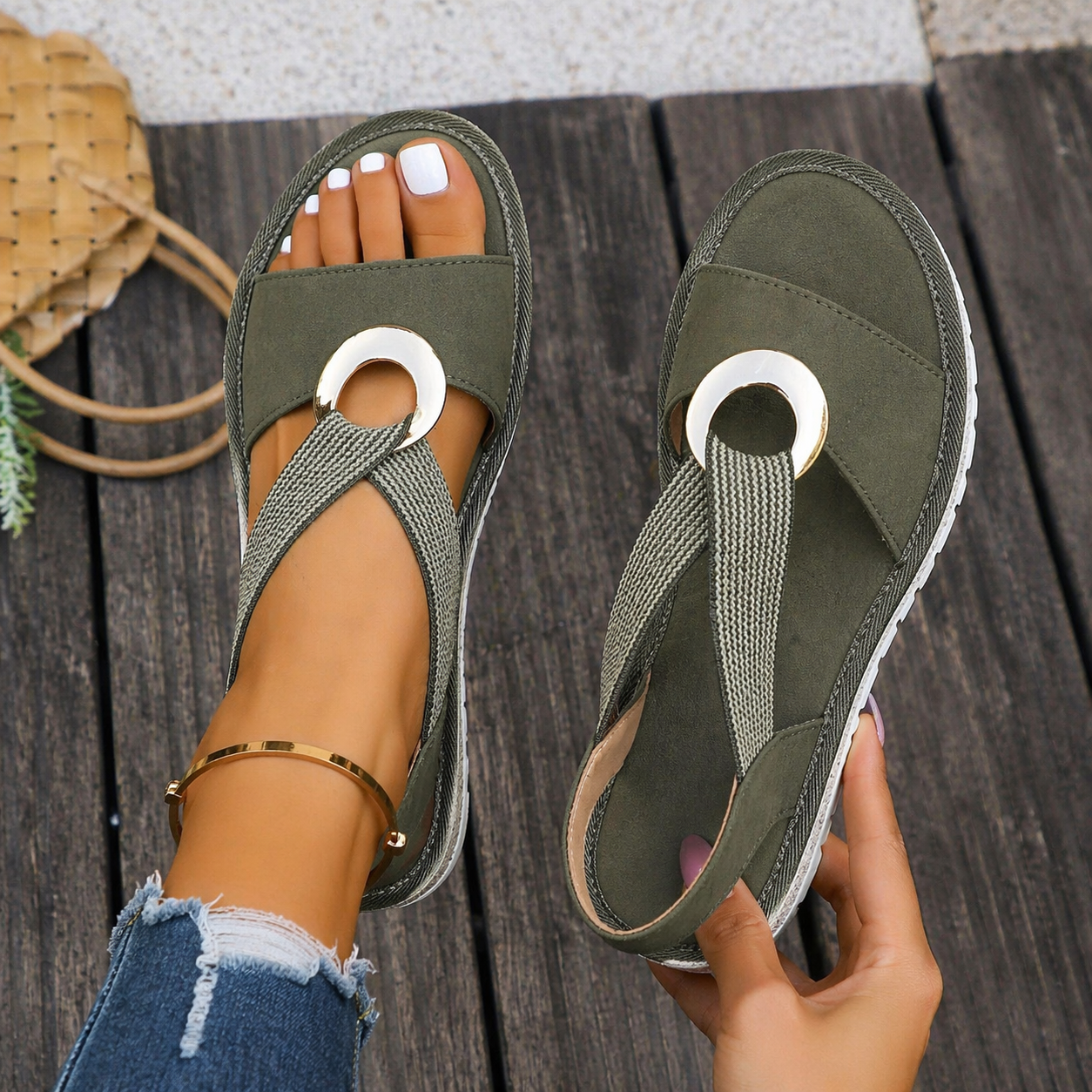 Marina | Sandalias elegantes con detalle sofisticado